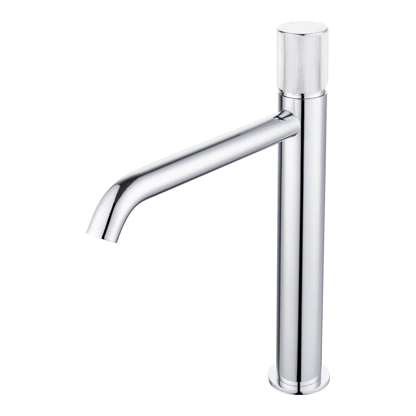 Mondella Vessel Basin Mixer - 25mm - Chrome - Curved