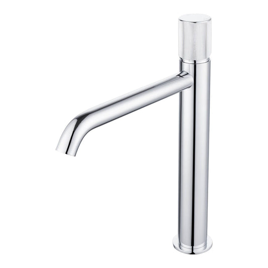 Mondella Vessel Basin Mixer - 25mm - Chrome - Curved
