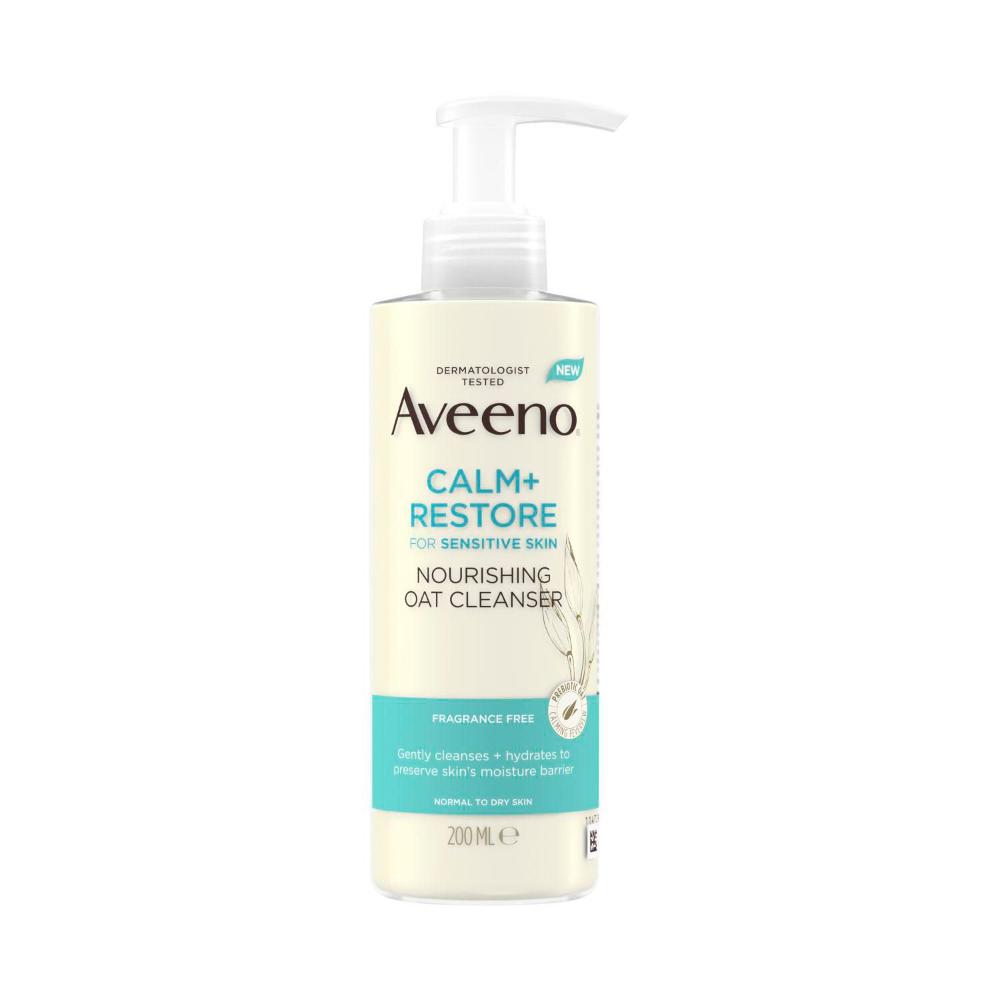 Aveeno Calm+restore Nourishing Oat Cleanser - 200mL