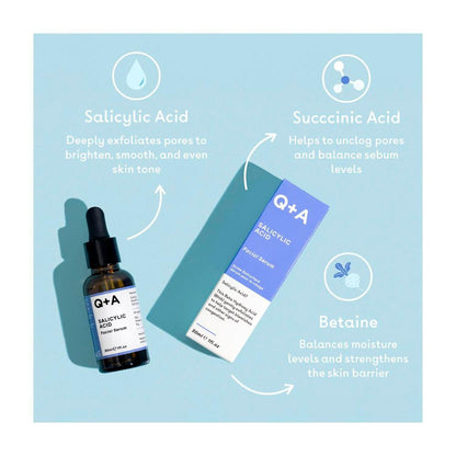Q+A Salicyic Acid Facial Serum - 30mL