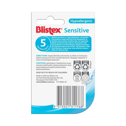 Blistex Sensitive Lip Balm - 3.7g
