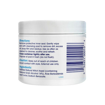 TN Dickinsons Witch Hazel eansing Pads - 60 Pack