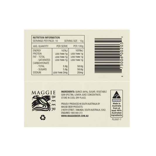 Maggie Beer Quince Paste - 100g