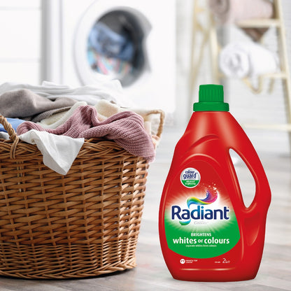 Radiant Whites Or Colours Laundry Liquid Detergent 2l
