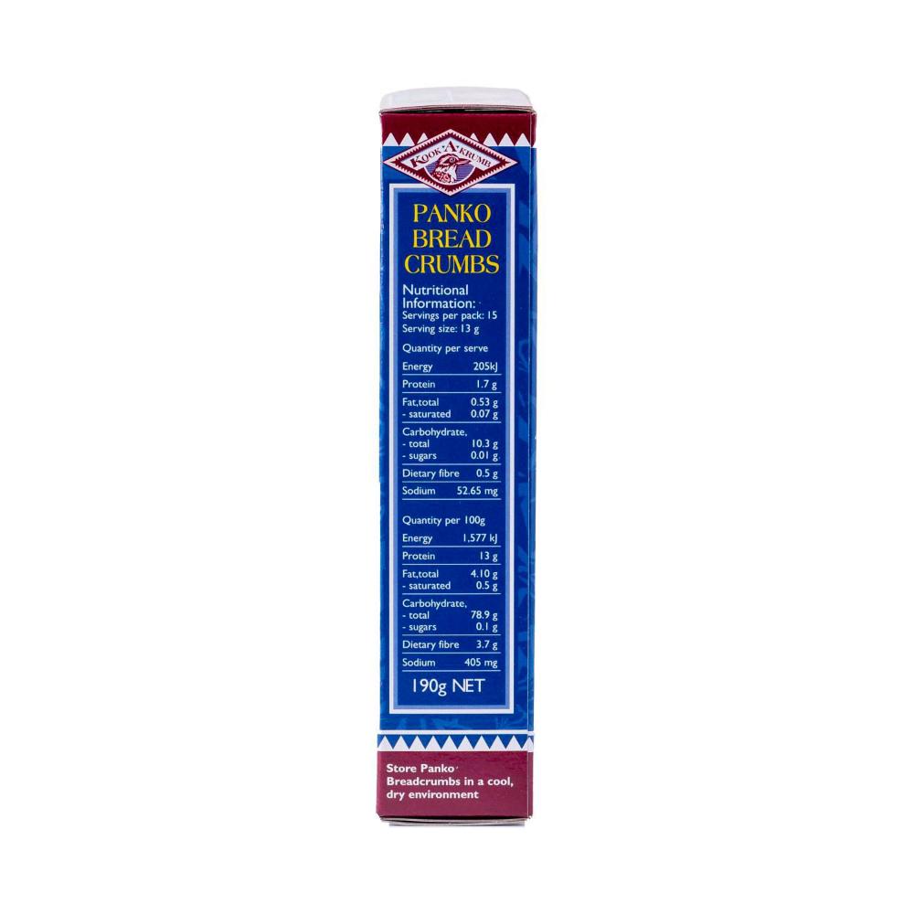 Kooka A Krumb Panko Breadcrumbs - 190g
