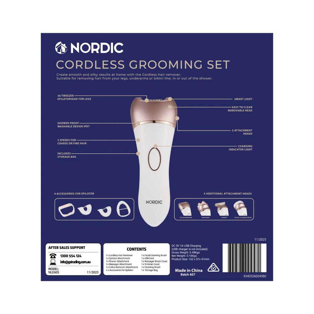 Cordless Grooming Set - 1 Each