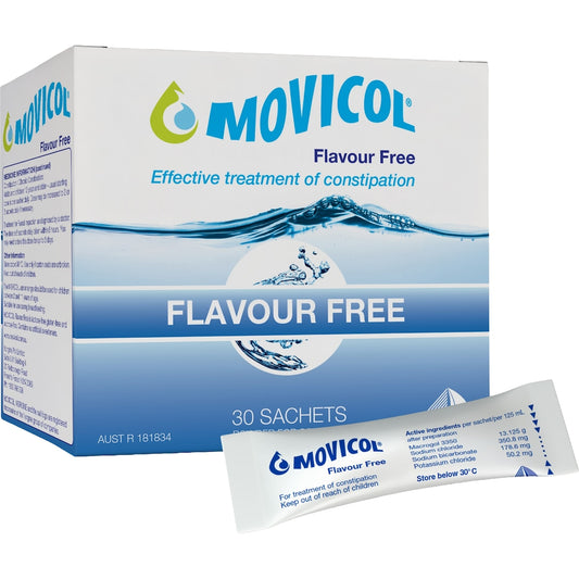 Movicol Flavour Free Sachets 30 Pack