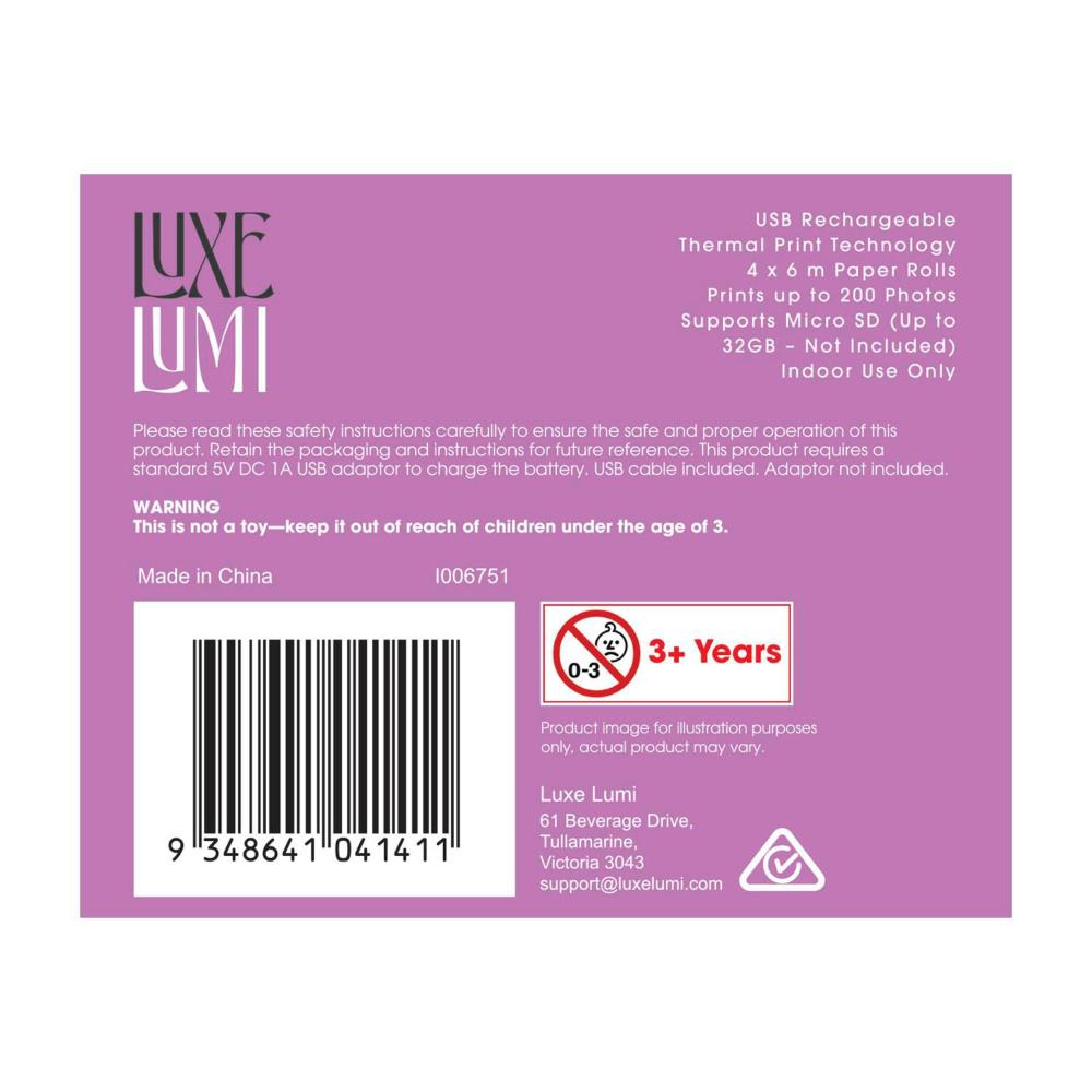 Thermal Printing Camera - 1 Each