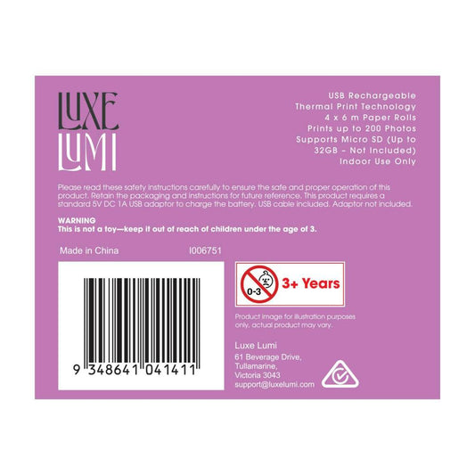 Thermal Printing Camera - 1 Each