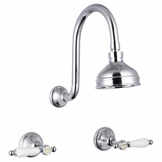 Mondella Shower Set - Chrome - 9L/min - Brass - Low Maintenance