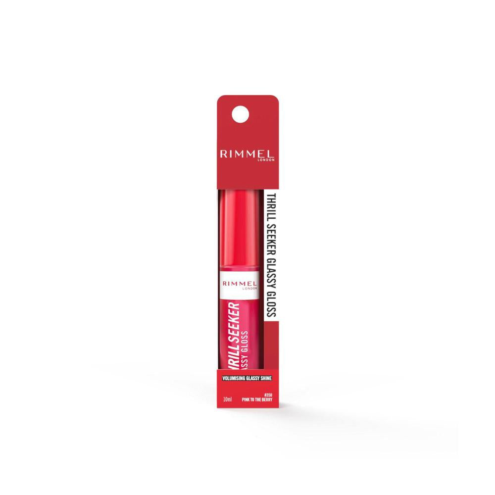 Rimmel Thrill Seeker Glassy Gloss Pink To The Berry - 10mL