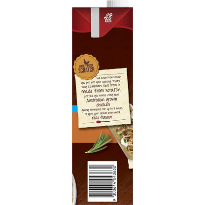 Campbells Real Stock Chicken Salt Reduced 1l