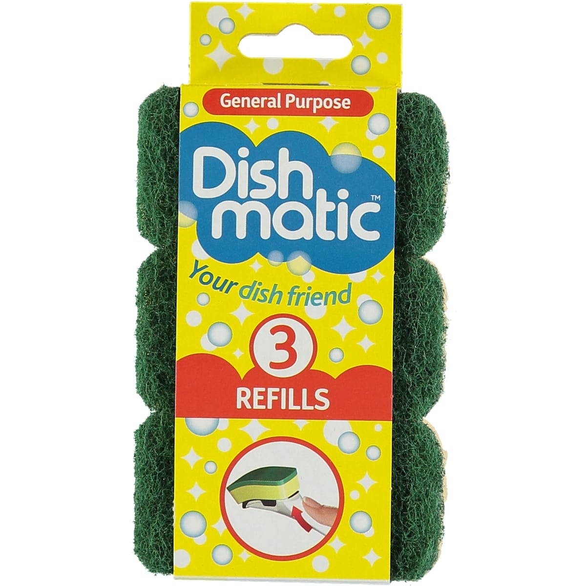 Dishmatic General Purpose Refill 3 Pack