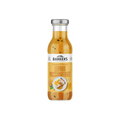 Barkers Dessert Sauce Lemon & Passionfruit - 345g