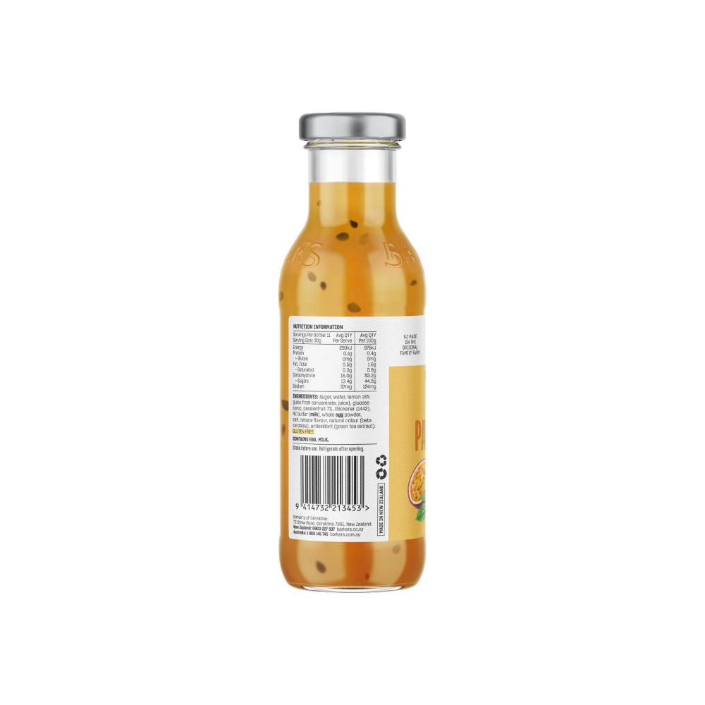 Barkers Dessert Sauce Lemon & Passionfruit - 345g