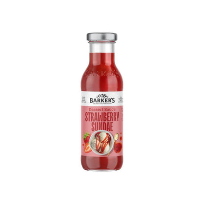 Barkers Dessert Sauce Strawberry - 335g