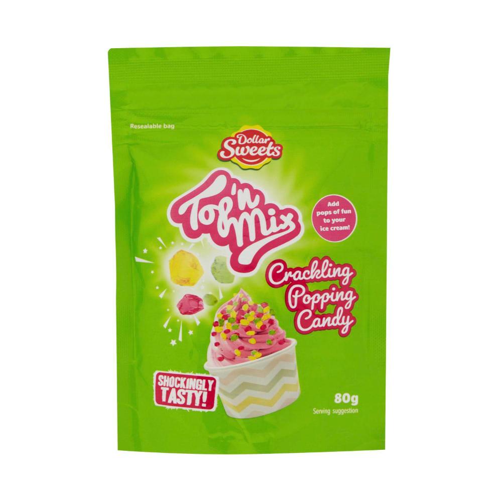 Dollar Sweets Top N Mix Crackling Popping Candy - 80g