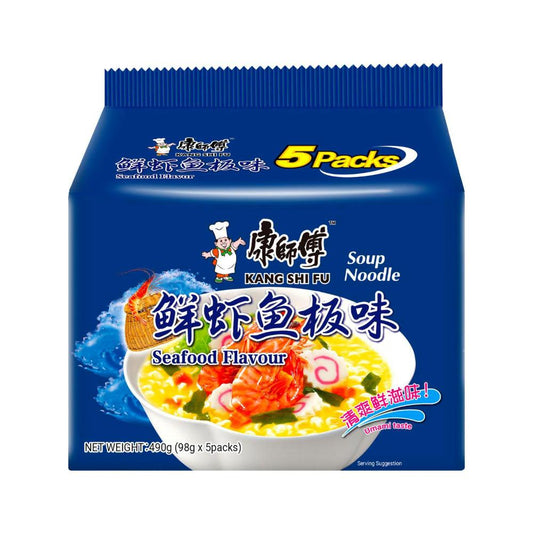 KSF Noodle Soup Seafood 5 Pack - 490g