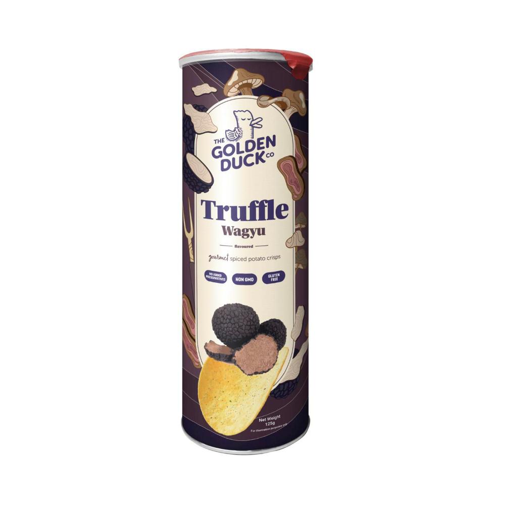 Golden Duck Truffle Wagyu Chips - 125g
