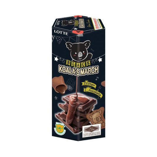 Lotte Koalas March Black Bitter Chocolate - 37g