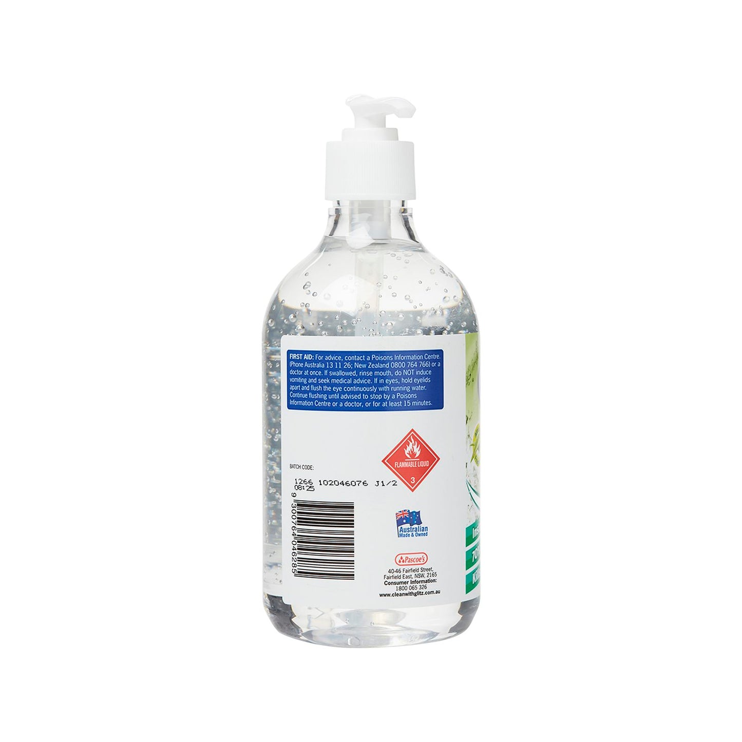 Glitz Hand Sanitiser - 500ml