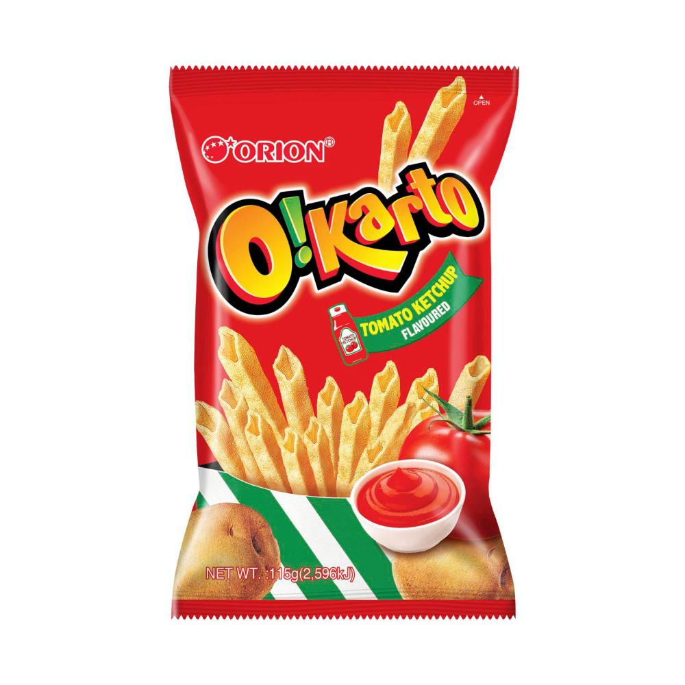 O!karto Chips Ketchup - 115g