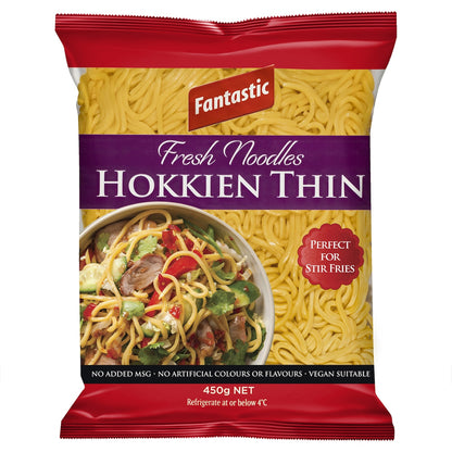 Fantastic Fresh Noodles Thin Hokkien 450g
