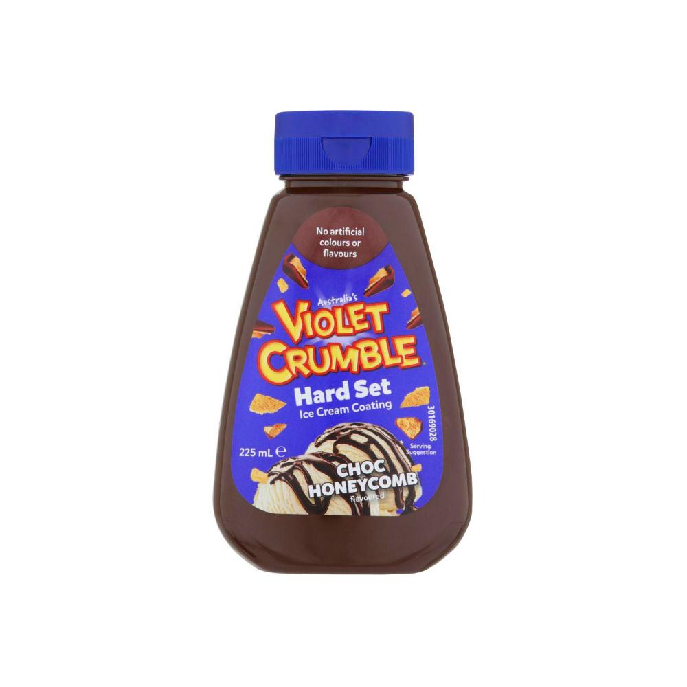 Violet Crumble Hard-set Topping - 225mL
