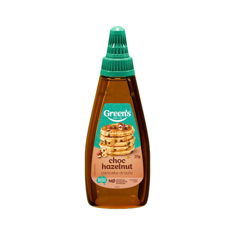 Greens Drizzle Choc Hazelnut - 375g