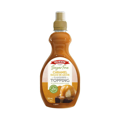Queen Sugar Free Caramel Dulce De Leche Topping - 355mL