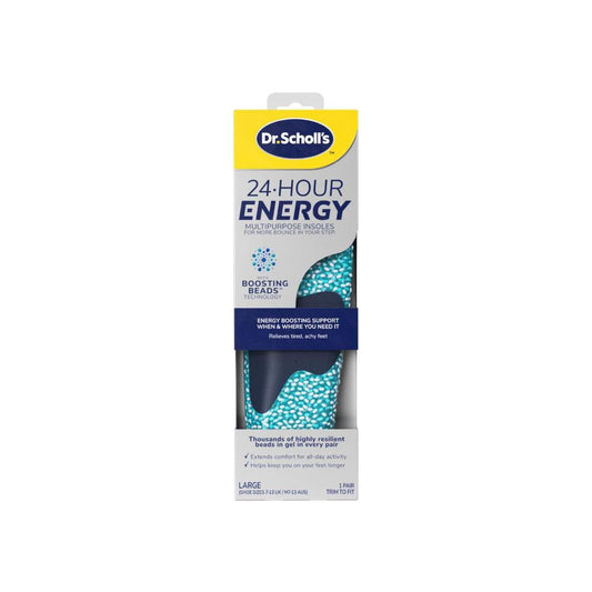 Scholl 24hr Energy Insole Large - 1 Each