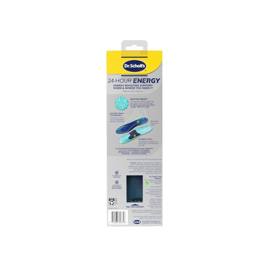 Scholl 24hr Energy Insole Large - 1 Each