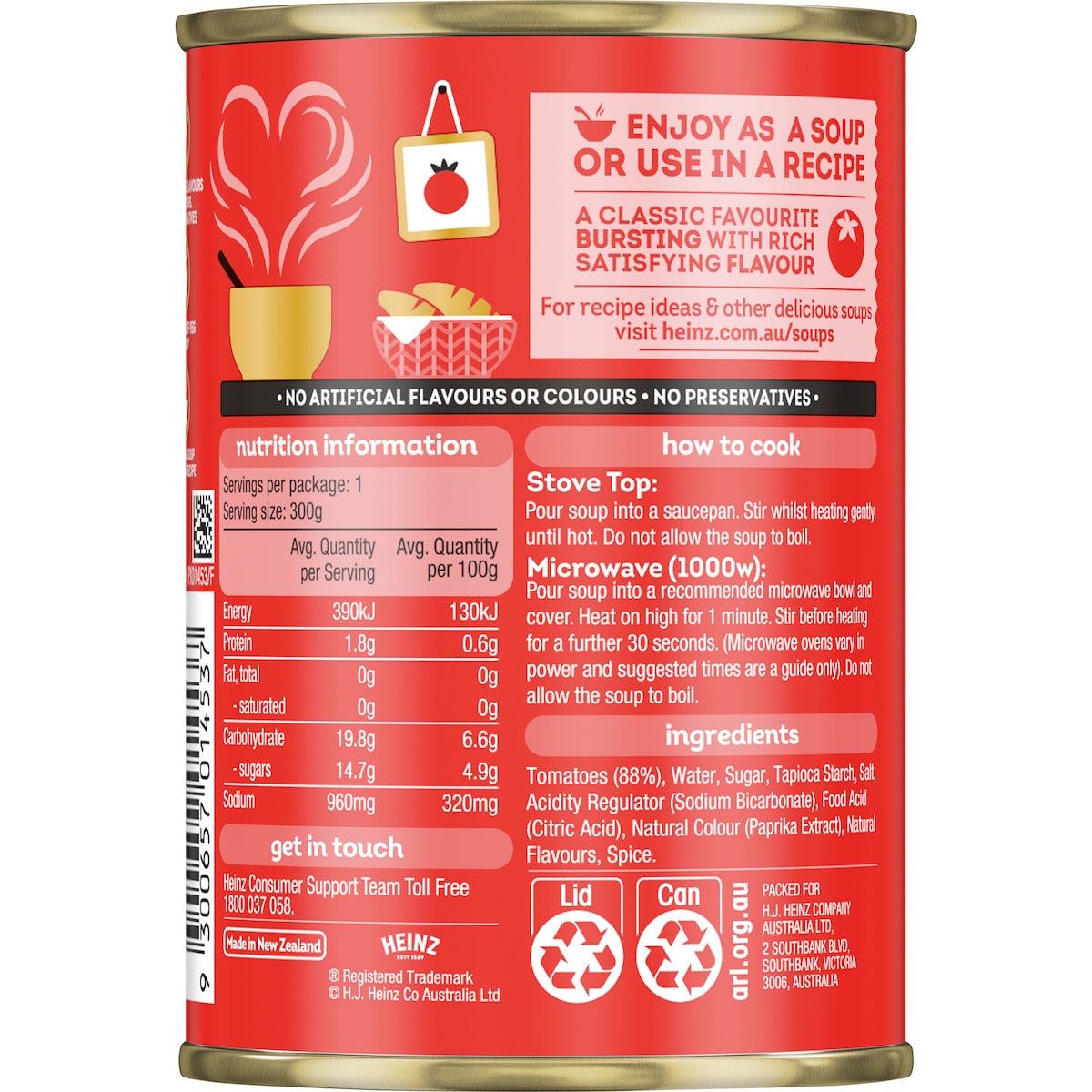 Heinz Big Red Tomato Soup For One 300g