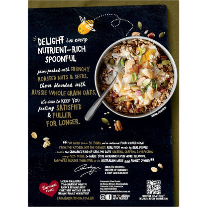 Carmans Muesli Toasted Original Fruit Free 500g