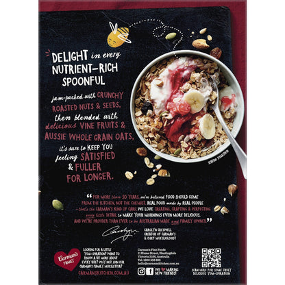 Carmans Muesli Toasted Classic Fruit & Nut 500g