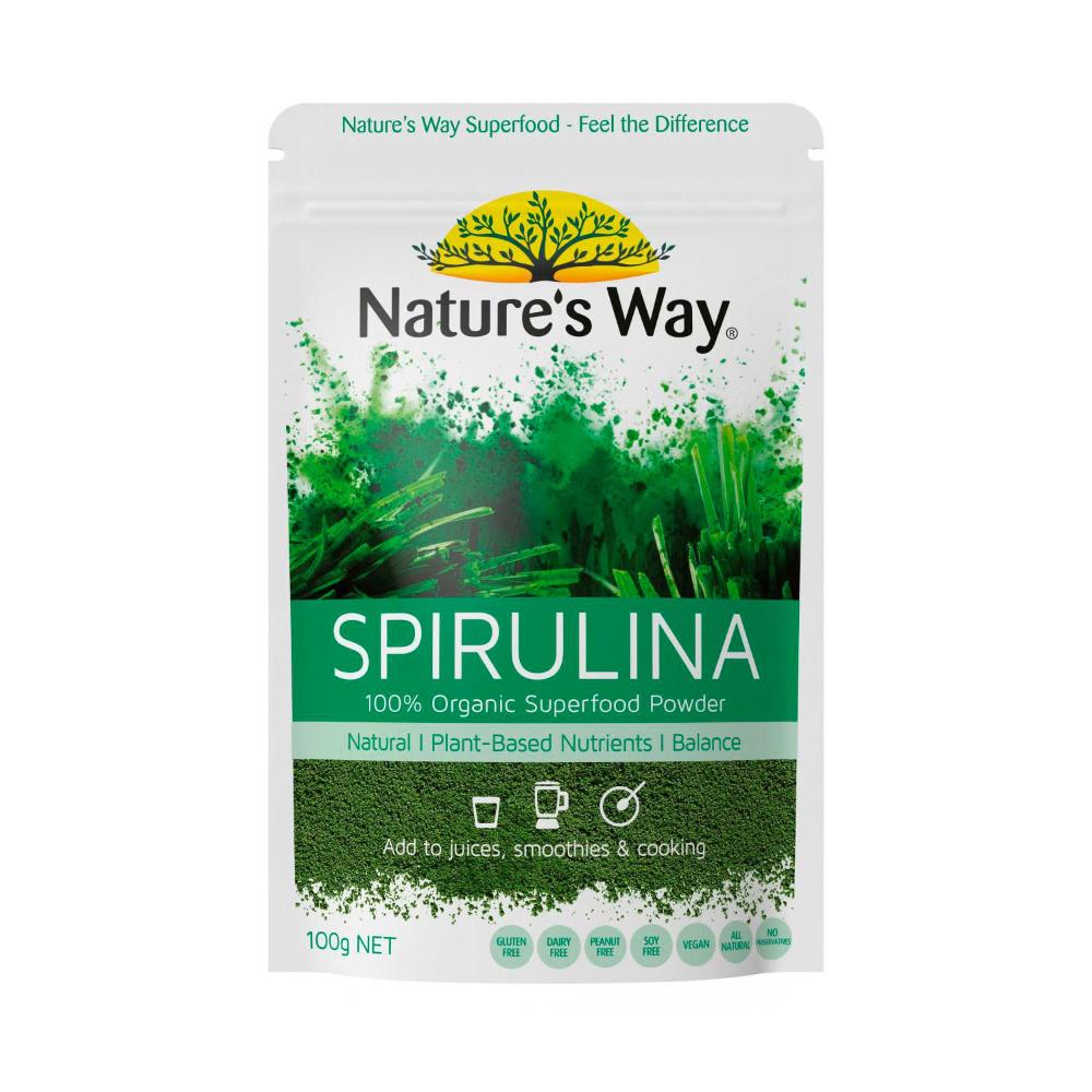 Nature's Way Super Foods Spirulina - 100g