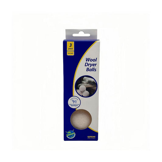 Korbond Wool Dryer Balls 6cm - 3 Pack