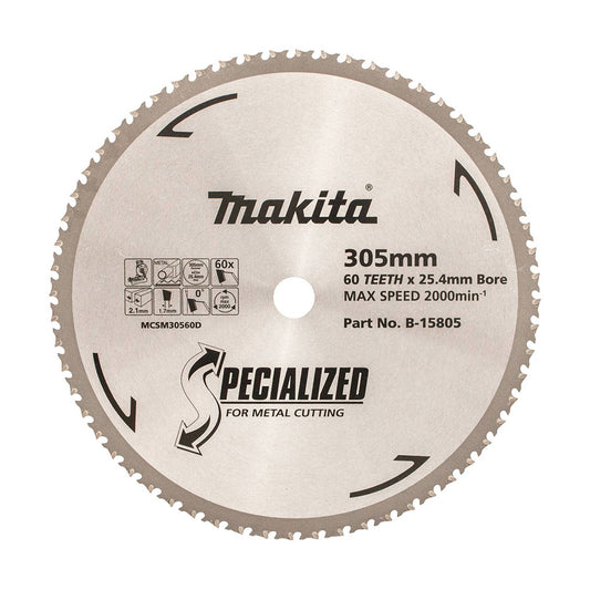 Makita 305mm 60T Metal Circular Saw Blade