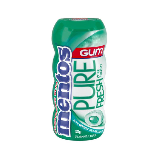 Mentos Pure Fresh Spearmint Chewing Gum - 30g