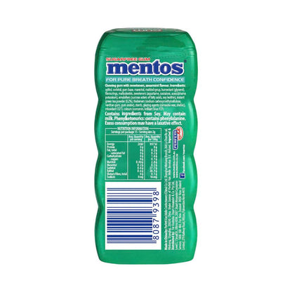 Mentos Pure Fresh Spearmint Chewing Gum - 30g