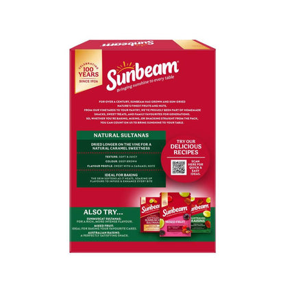 Sunbeam Australian Natural Sultanas - 375g