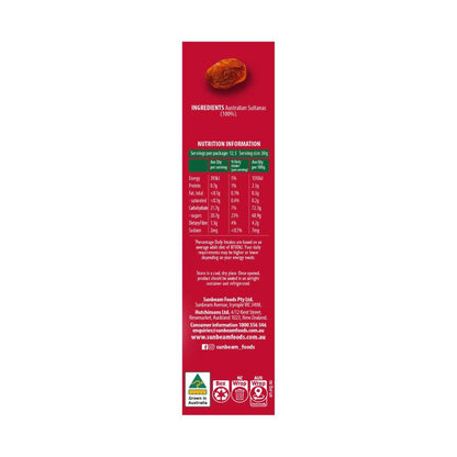 Sunbeam Australian Natural Sultanas - 375g