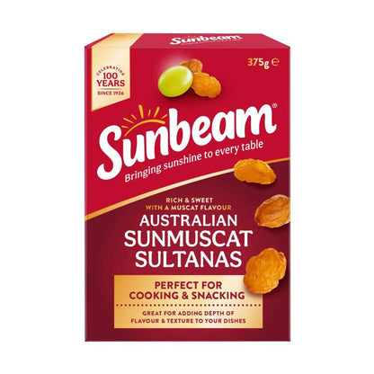 Sunbeam Australian Sunmuscat Sultanas - 375g