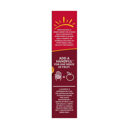 Sunbeam Australian Sunmuscat Sultanas - 375g