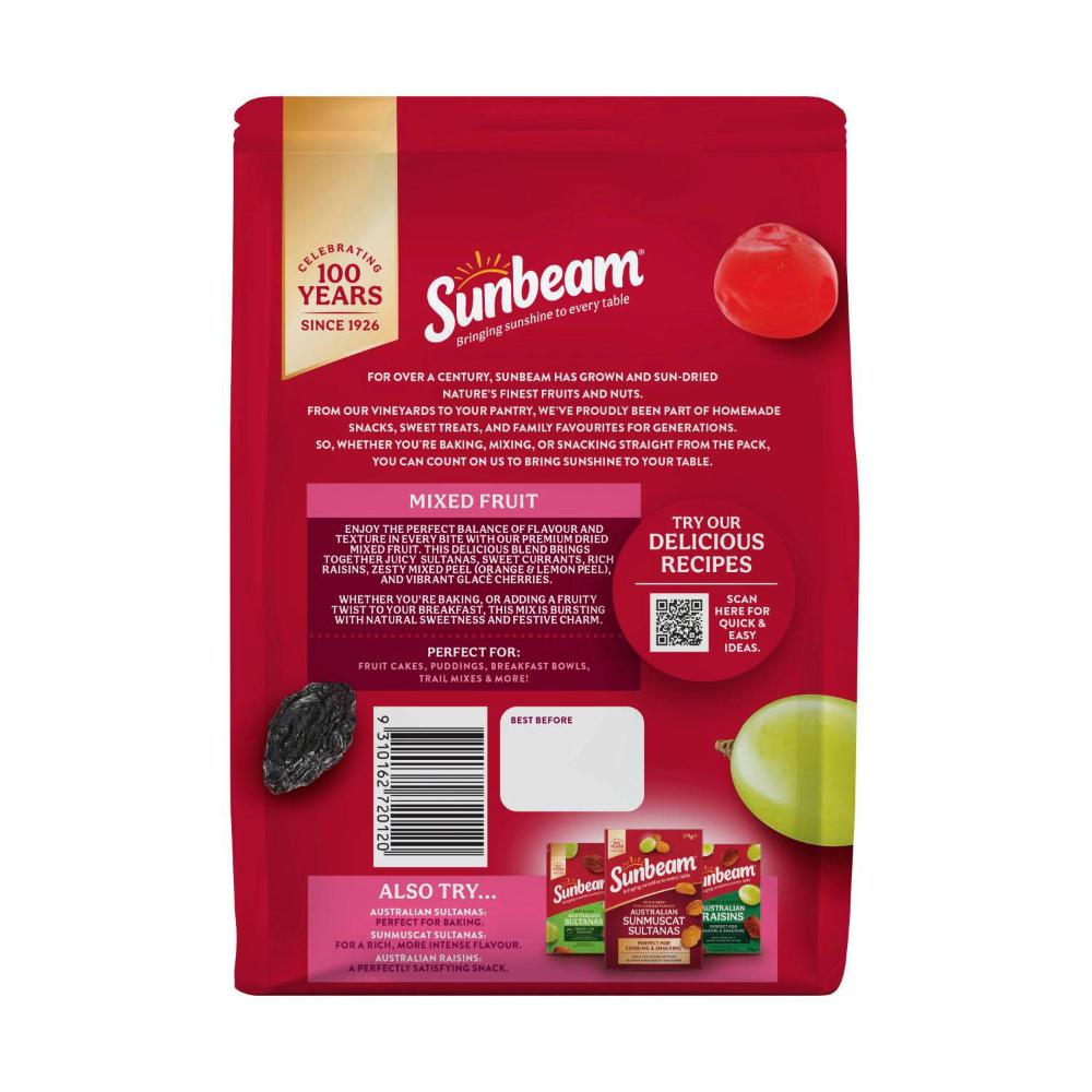 Sunbeam Mixed Fruit - 750g