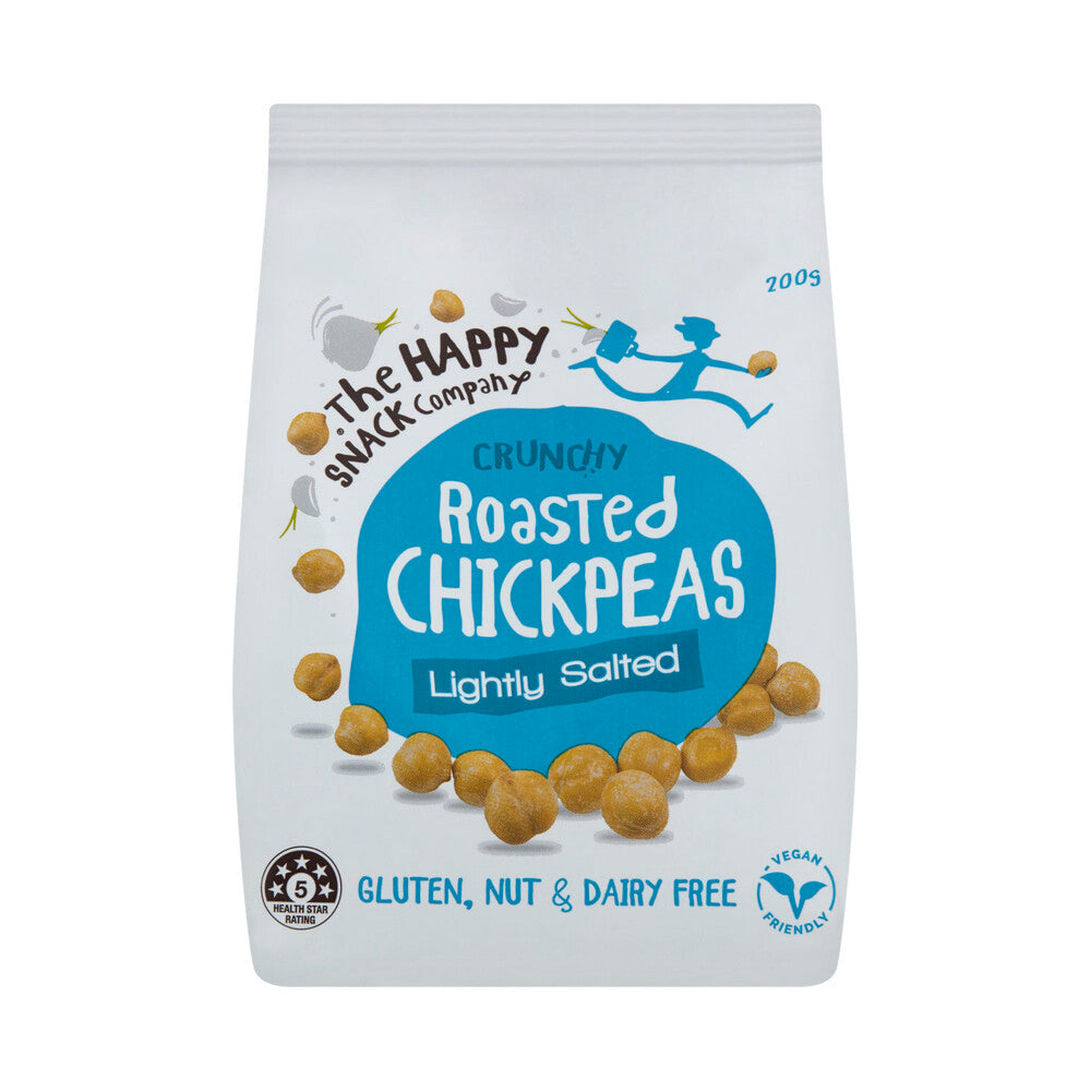 The Happy Snack Company Lightly Salted Crunchy Roasted Chickpeas - 200g