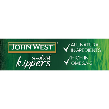 John West Smoked Kippers Fillets In Brine 200g