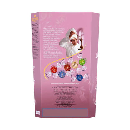 Lindt Lindor Pink Assorted Chocolate Limited Edition Cornet - 333g