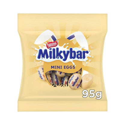 Nestle Milkybar White Chocolate Mini Eggs Bag - 95g