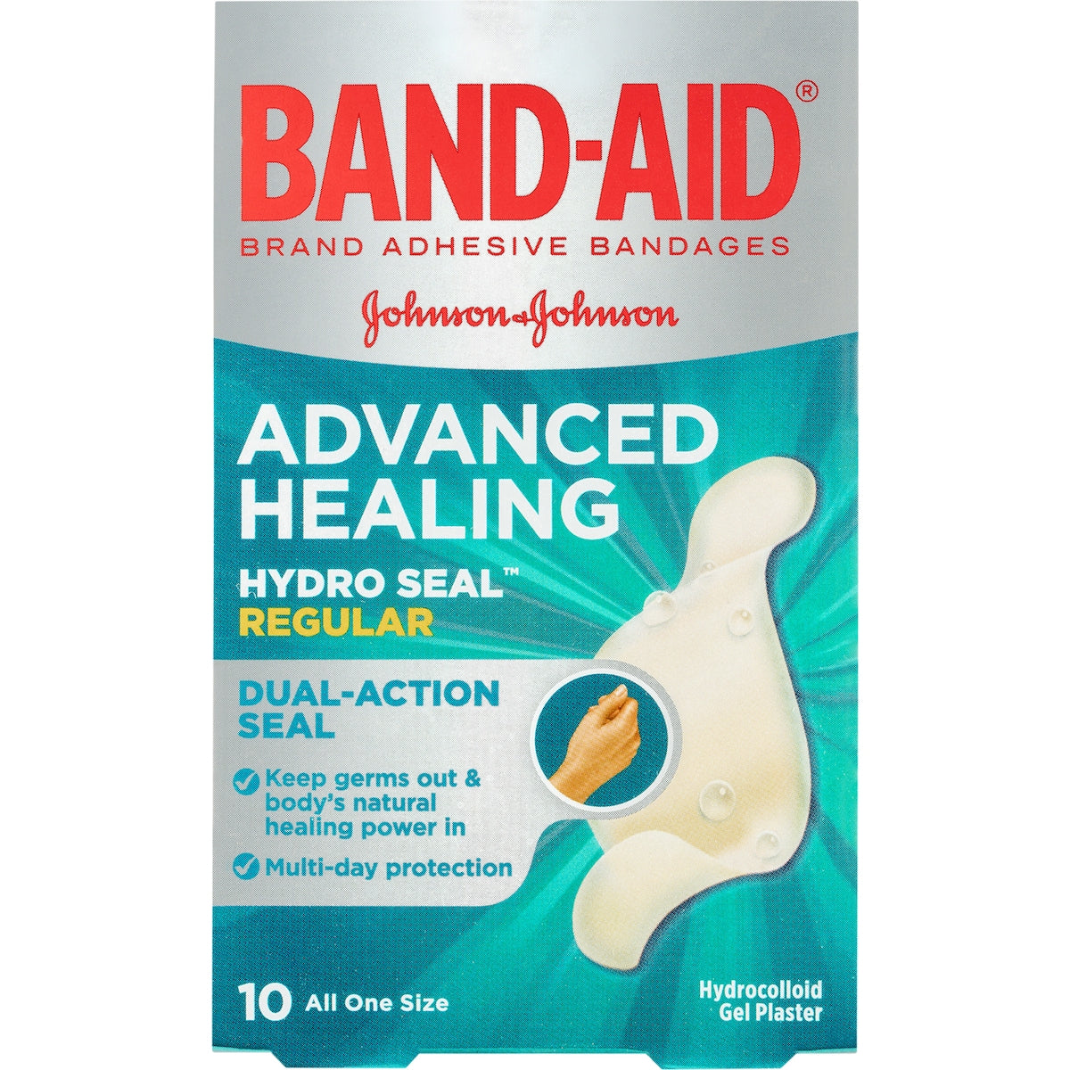 Band-aid Advanced Healing Regular Plasters 10 Pack